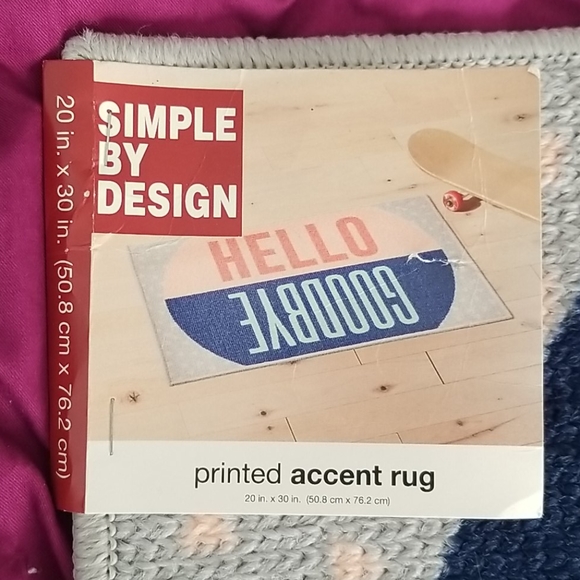 NWT Simple By Design Accent rug - Picture 2 of 5
